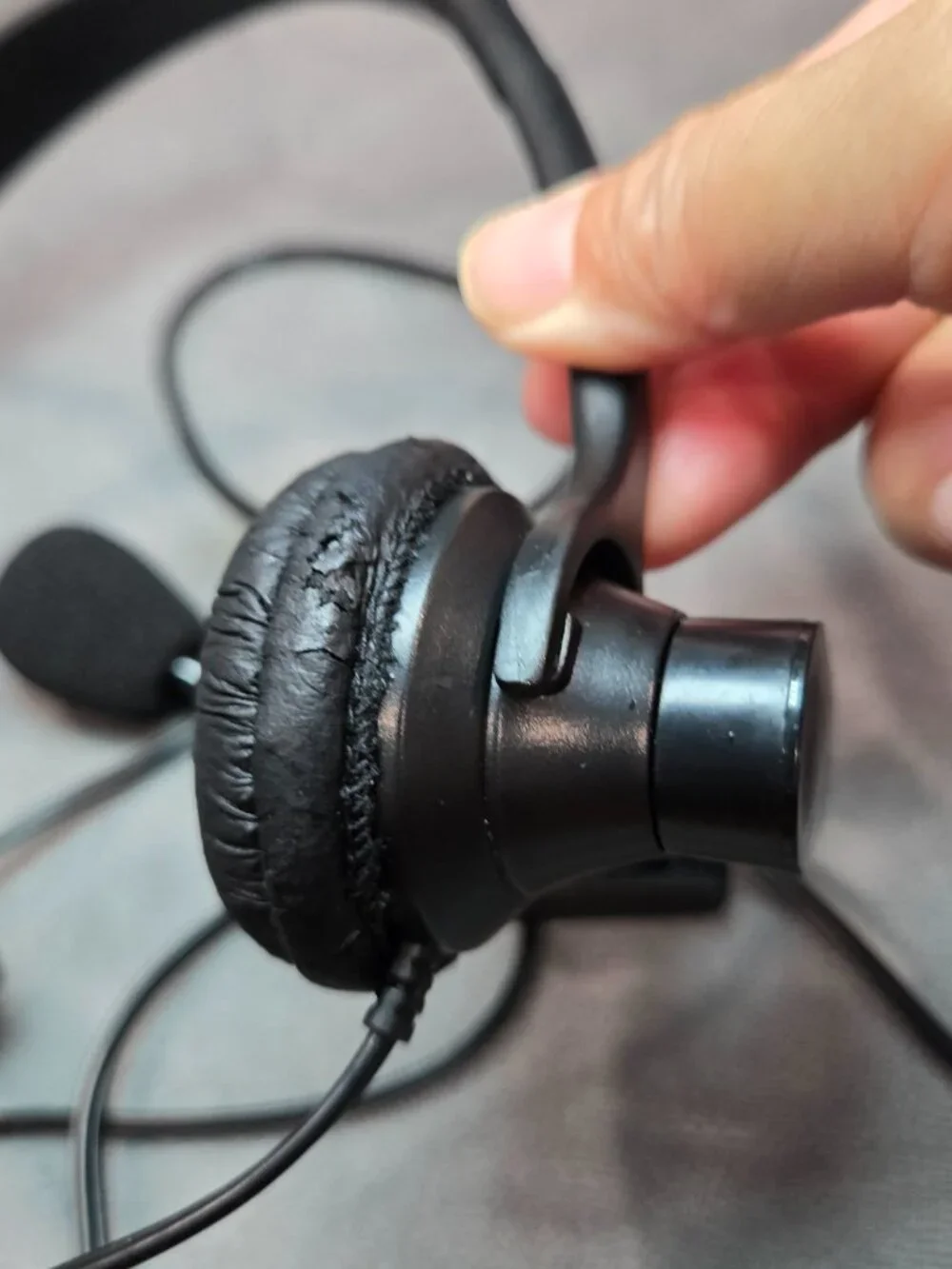 Panasonic KX TCA60 Headset 2.5mm Hands Free Tested Works